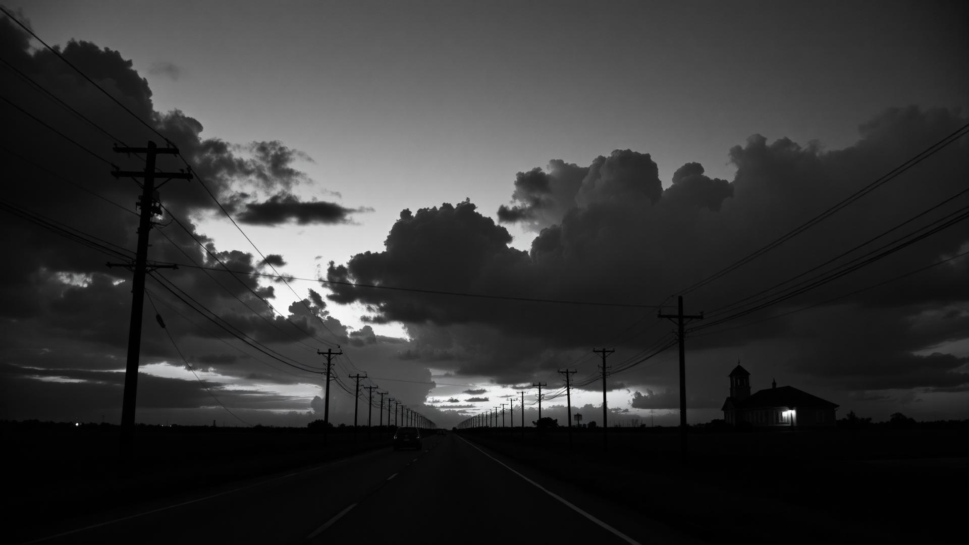 Rio Grande Valley at dusk